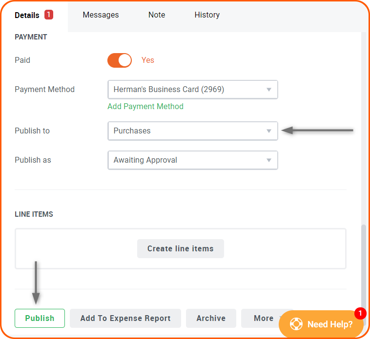 How To Publish Items To Sage Business Cloud Accounting - Dext Help Center