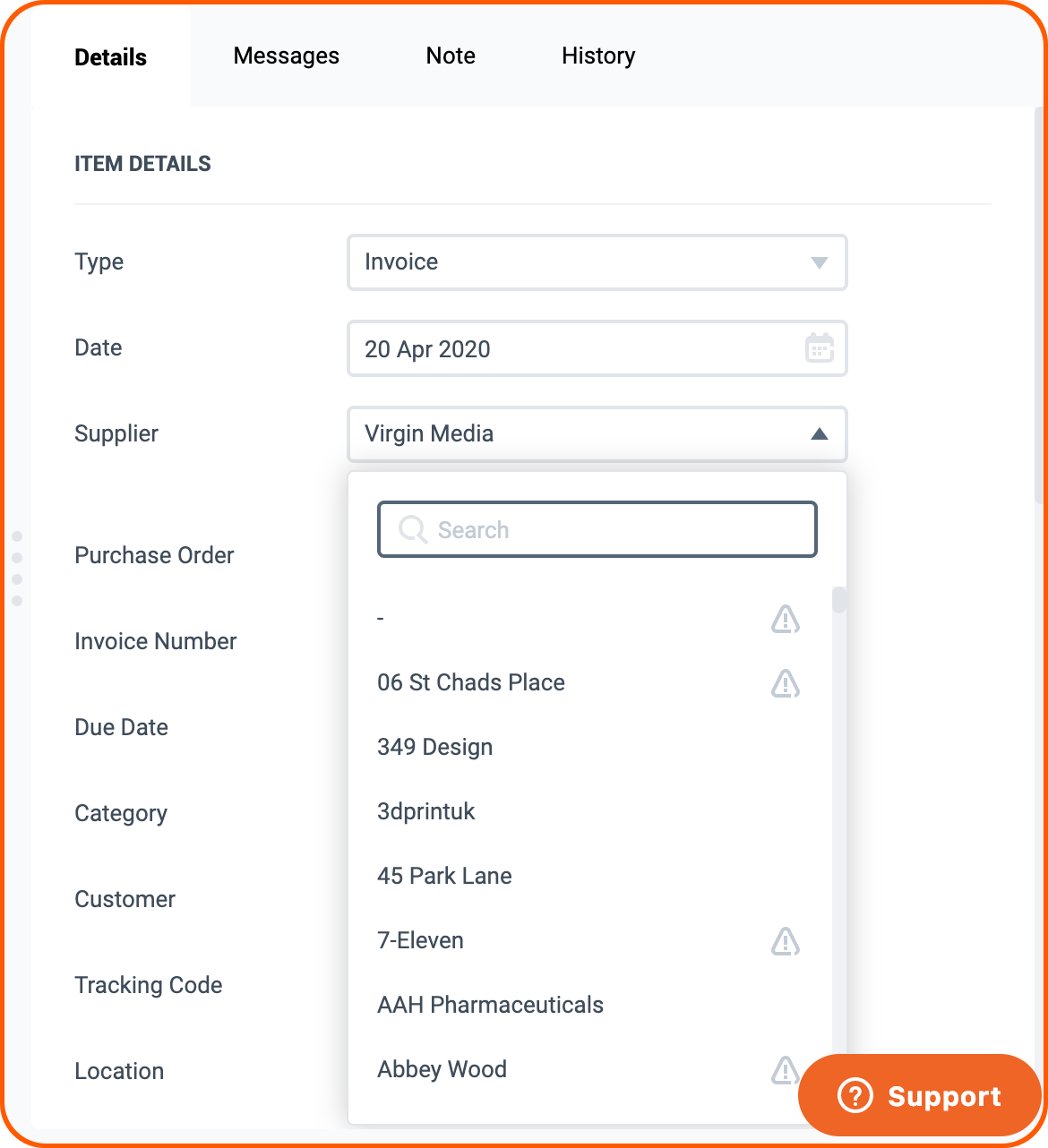 How to cross check Purchase Orders and Invoices 