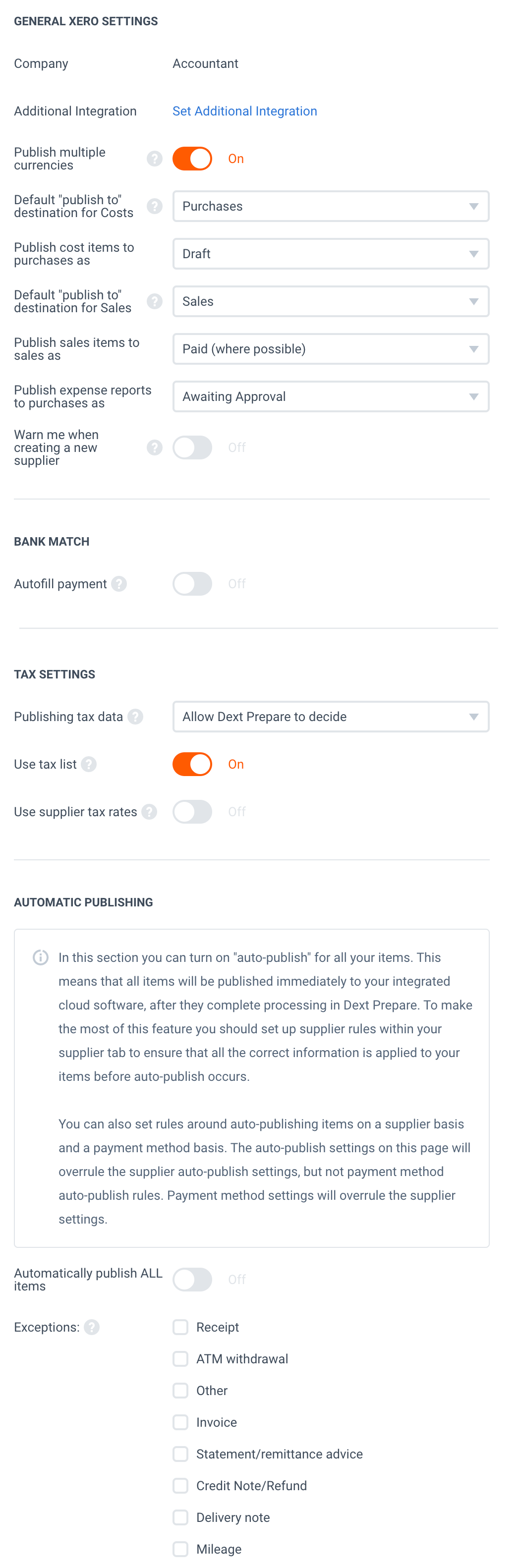 How to Integrate Dext Prepare with an Accounting Software - Dext Help Center